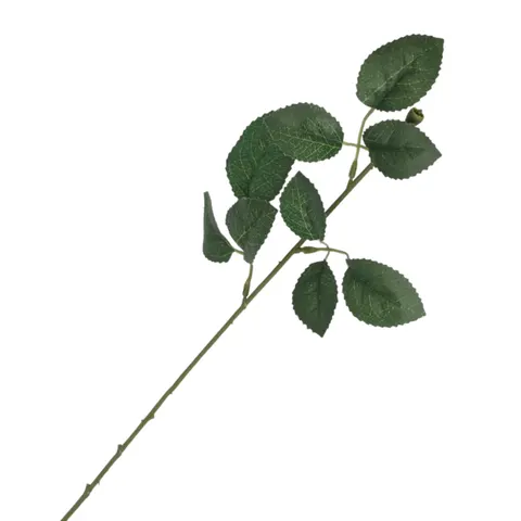 [680732] Łodyga róży 3 odnóżki z liśćmi 50cm