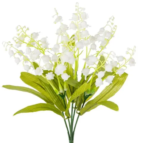 [608290] Bukiet konwalii 33cm 5 odnóżek