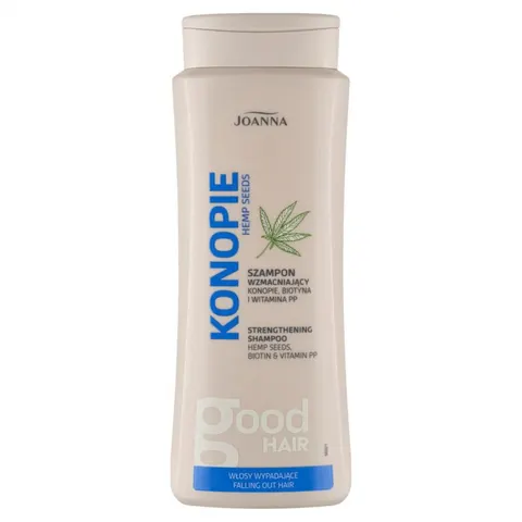 JOANNA KONOPIE Szampon do włosów wypadających WZMACNIAJĄCY, 400 ml