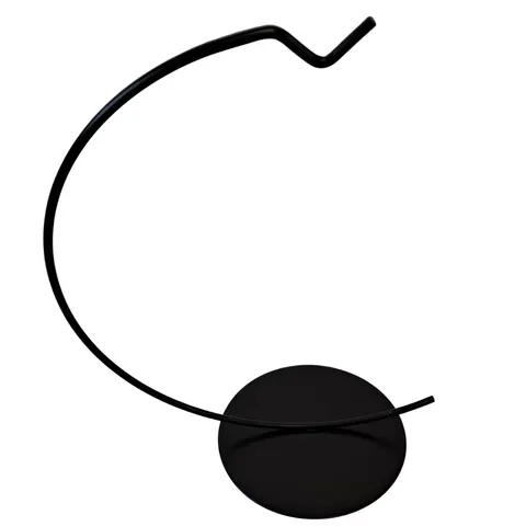 [60956] Stojak pełny na bombkę 20cm czarny