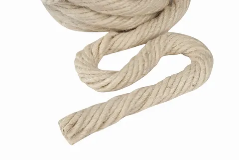 [74198] Sznurek jutowy bielony 200g 10mm 6,5m