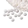 [70188] Koraliki drobne oponki białe mieniące 15 gram