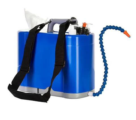 SHOULDER SINK przenośny kącik czystości do samochodów dostawczych, 4 w jednym,