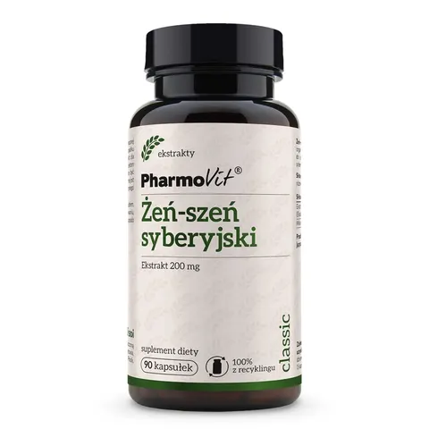 Pharmovit Żeń-szeń syberyjski suplement diety 90 kapsułek