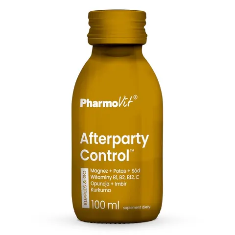 SHOT AFTERPARTY CONTROL BEZGLUTENOWY 100 ml - PHARMOVIT