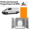 Panele ścian bocznych do Peugeot Expert rok produkcji od 2016