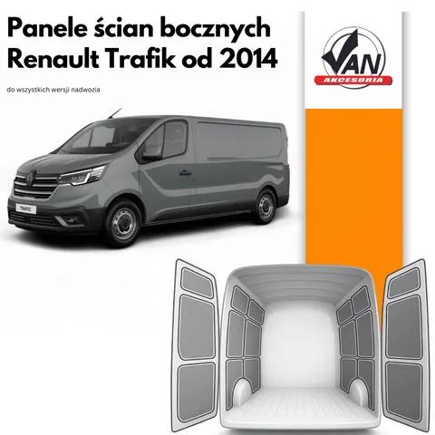 Panele ścian bocznych do Renault Trafic rok produkcji od 2014