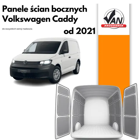 Panele ścian bocznych do Volkswagen Caddy 5 rok produkcji od 2021