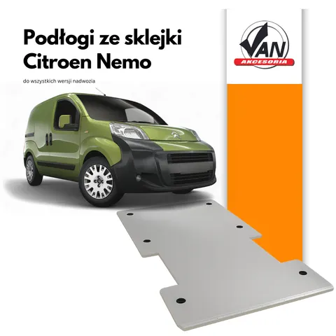Podłoga ze sklejki do Citroën Nemo rok produkcji od 2008