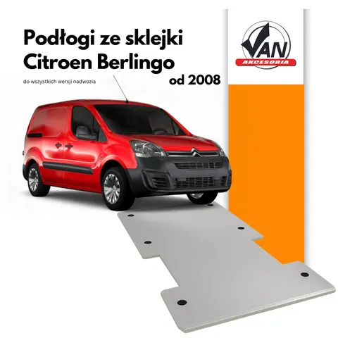 Podłoga ze sklejki do Citroën Berlingo rok produkcji od 2008