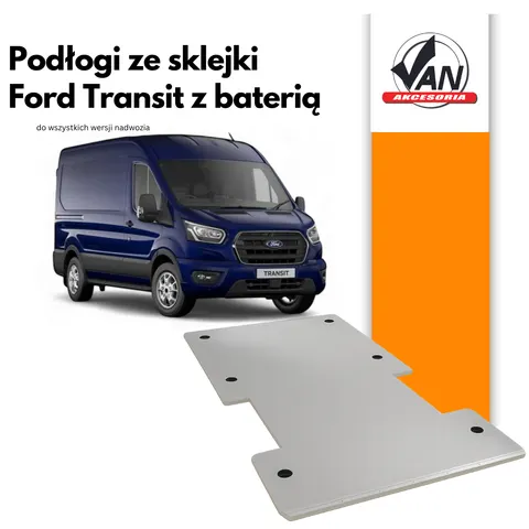 Podłoga ze sklejki do Ford Transit i E- Transit rok produkcji od 2019