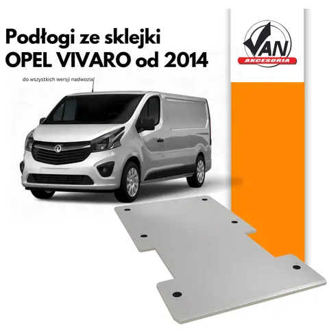 Podłoga ze sklejki do Opel Vivaro rok produkcji od 2014
