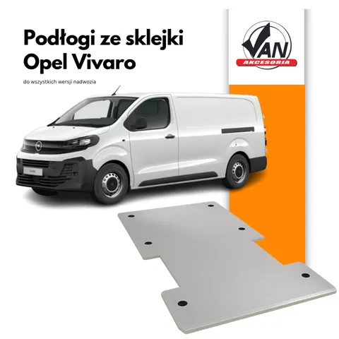 Podłoga ze sklejki do Opel Vivaro rok produkcji od 2019
