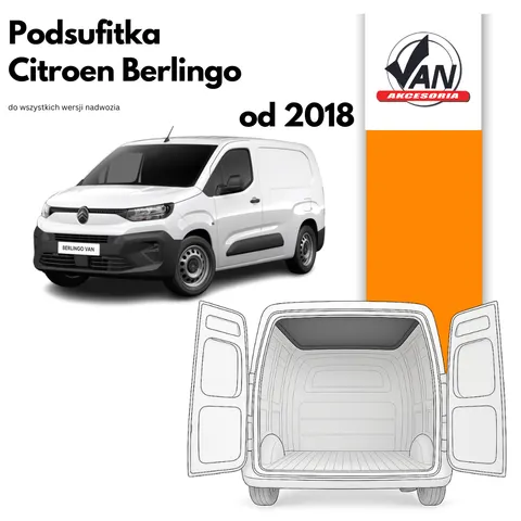 Podsufitka do Citroen Berlingo rok produkcji od 2018