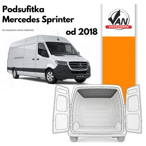 Podsufitka do Mercedes Sprinter rok produkcji od 2018