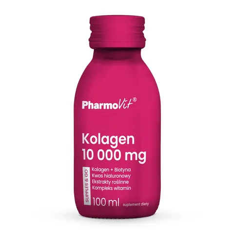 SHOT KOLAGEN 10 000 mg BEZGLUTENOWY 100 ml - PHARMOVIT