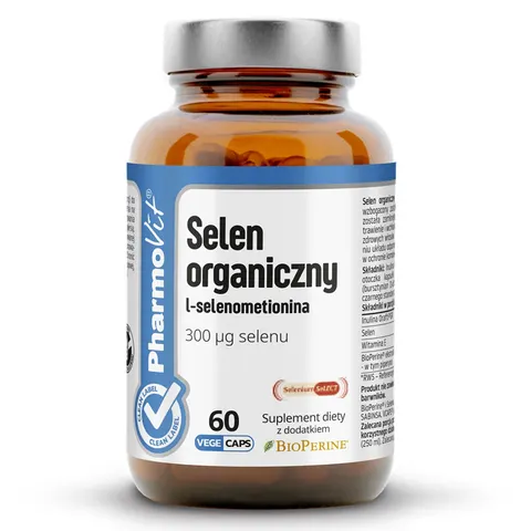 SELEN 60 KAPSUŁEK 20,27 g - PHARMOVIT (CLEAN LABEL)