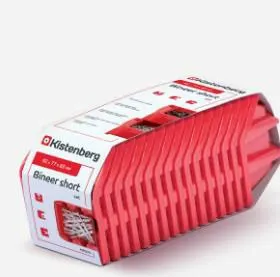 KISTENBERG KUWETY 10 BINEER SHORT 16szt. CZERWONE 92x77x60mm