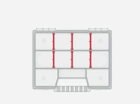 KISTENBERG ORGANIZER NARZĘDZIOWY NORT 20 195 x 155 x 35