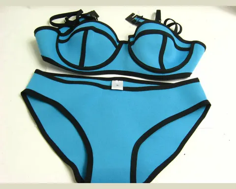 Bikini neonowy strój kąpielowy neon S 36