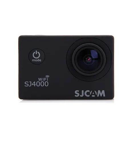 Kamera sportowa SJCAM SJ4000 WiFi czarna + monopod