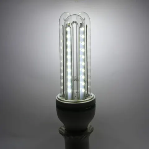 Żarówka E27 60 LED SMD 3014 7W 3U ciepła