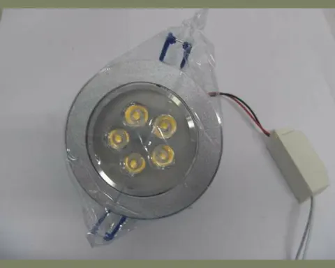 Oprawa LED Lampa Power SMD 5W zasilacz sufitowa