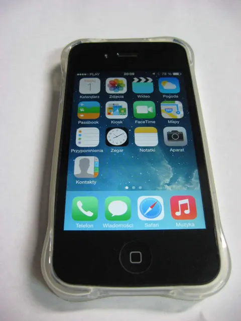 Silikonowe etui pokrowiec iPhone 4S jedyne takie