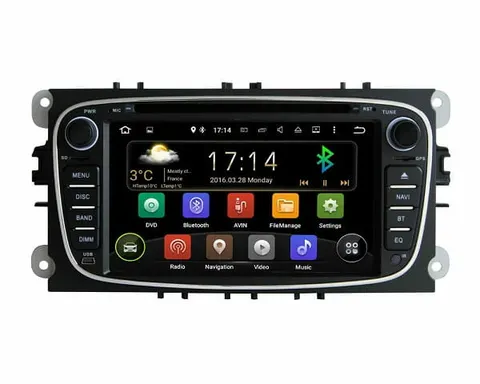 Radio nawigacja 2din GPS USB SD Ford Focus Mondeo s-max galaxy