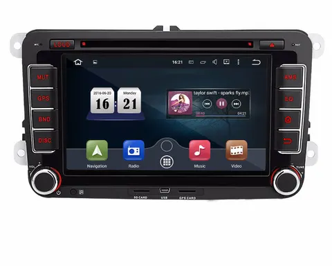 Radio nawigacja 2din GPS USB SD Android 5.1 VW