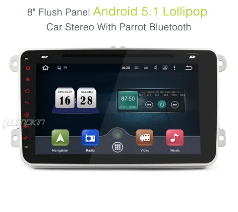 Radio nawigacja GPS WiFi VW Seat Skoda Android