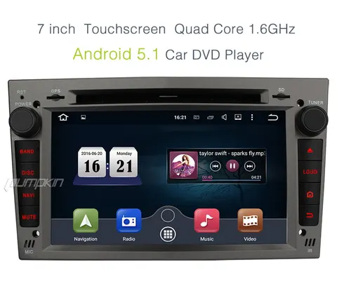 Radio nawigacja GPS USB SD Opel Astra Vectra Android 5.1