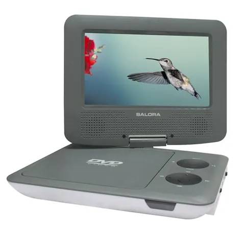Salora DVP-7009SW przenośny odtwarzacz DVD 7 12V / 220V