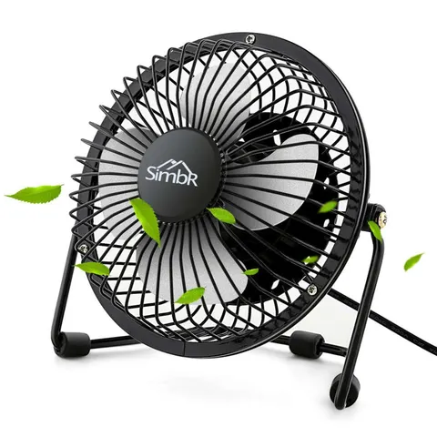 Wiatrak wiatraczek wentylator biurkowy na USB 14cm 12V
