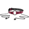 Loveryoyo skórzany O-Ring Knebel BDSM Luxury Fetish