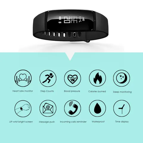 Smartband Riversong pulsometr ciśnieniomierz tętno