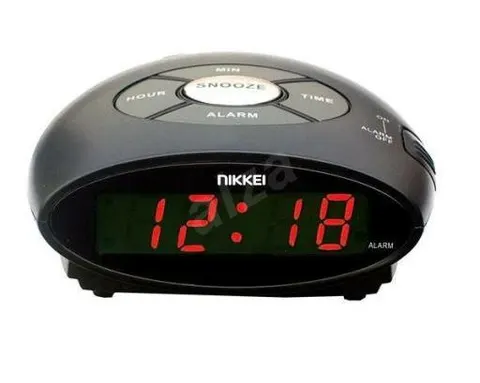 Radiobudzik zegar radio Nikkei NR10BK