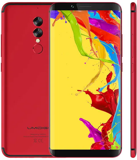 Smartfon UMI S2 LITE 4/64GB OREO 8.1 5100mAh Czerwony