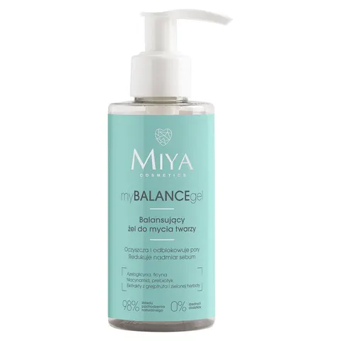 Miya Cosmetics MyBALANCEgel balansujący żel do mycia twarzy 140ml