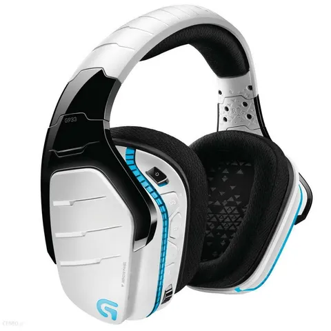 Słuchawki gamingowe Logitech G933 Artemis Spectrum Snow RGB 7.1