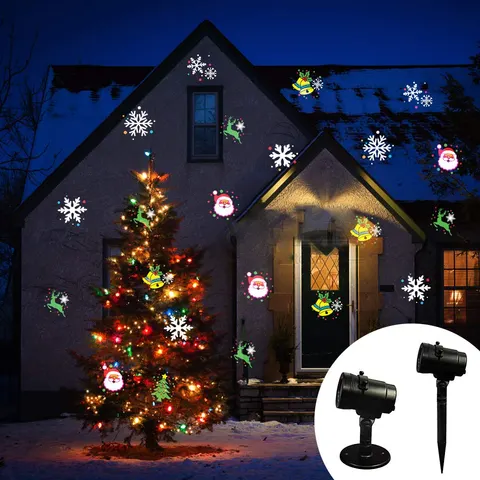 Ogrodowy Projektor LED Albrillo YHHP wiele wzorów RGB