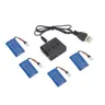 Bateria Supper Fly do drona Hubsan X4 H107D FPV 3.7V 380mAh LiPo 4szt