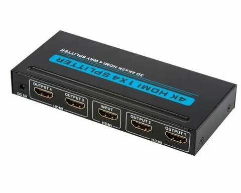 Rozdzielacz Splitter HDMI 1x4 3D 4Kx2K UHD Spliter
