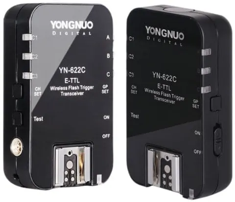 Bezprzewodowy wyzwalacz radiowy Yongnuo YN-622C E-TTL 2szt