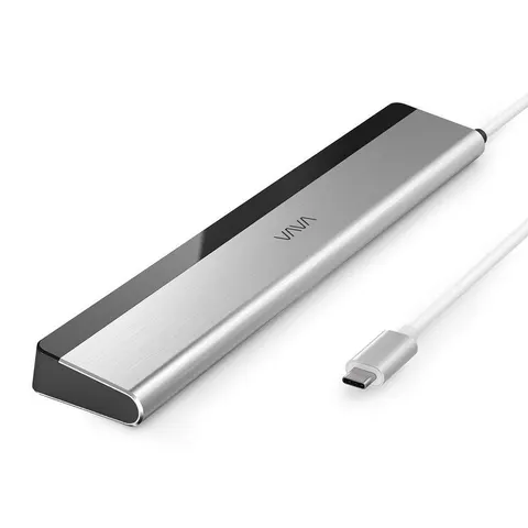 Adapter przejściówka HUB USB-C HDMI 4K LAN SD TF VAVA VA-DK002 10w1
