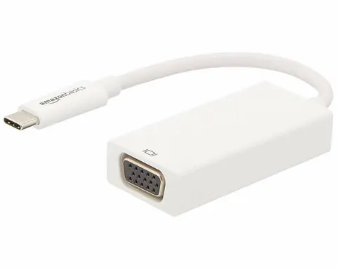 Adapter przejściówka USB-C 3.1 do VGA AmazonBasics 1080P 60Hz