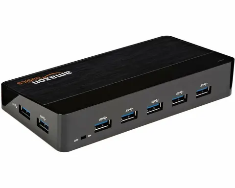 Stacja dokująca hub USB 3.0 AmazonBasics 10 portów