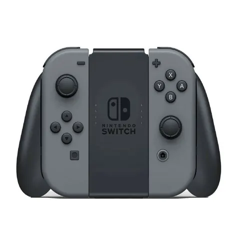 Zestaw 2 x joy con + joy con grip do Nintendo Switch szary