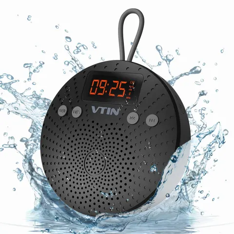 Wodoodporny głośnik prysznicowy bluetooth Vtin VNBS009B-VS-1