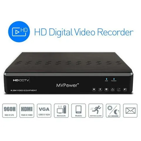 Rejestrator monitoringu MVPower TK-D4C2 4 kanały